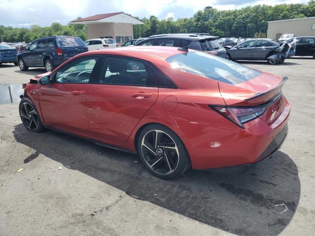 KMHLR4AF3NU242077 - 2022 HYUNDAI ELANTRA N LINE RED photo 2