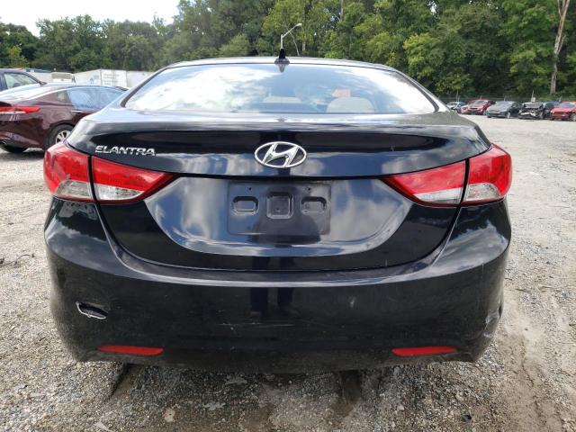 5NPDH4AEXDH410275 - 2013 HYUNDAI ELANTRA GLS BLACK photo 6