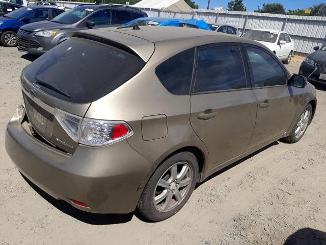 JF1GH61628H815574 - 2008 SUBARU IMPREZA 2.5I CREAM photo 3