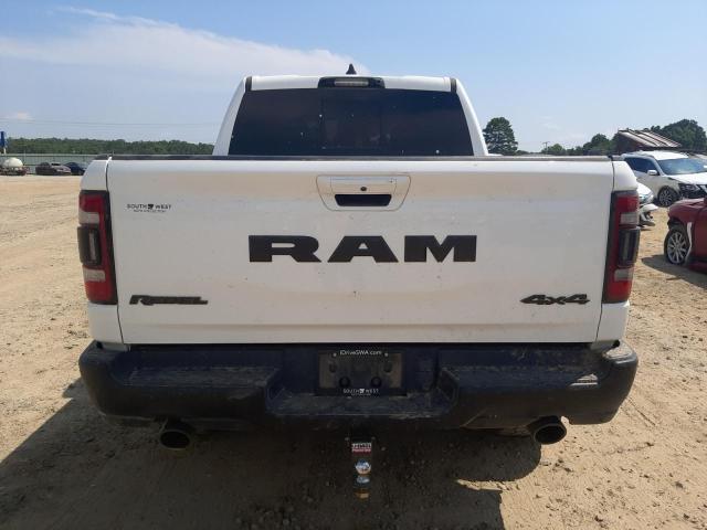 1C6SRFLT2MN523656 - 2021 RAM 1500 REBEL WHITE photo 6