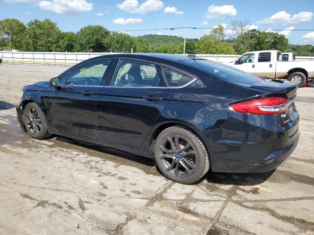 3FA6P0G73JR244743 - 2018 FORD FUSION S BLACK photo 2