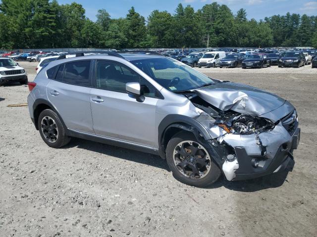 JF2GTAECXM8335144 - 2021 SUBARU CROSSTREK PREMIUM GRAY photo 4