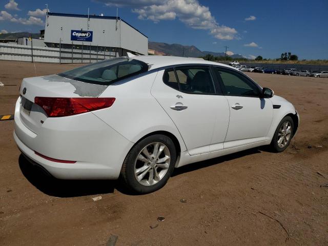 5XXGM4A70DG114963 - 2013 KIA OPTIMA LX WHITE photo 3