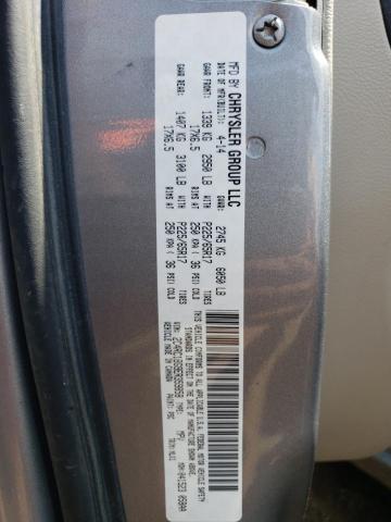 2C4RC1BG9ER359858 - 2014 CHRYSLER TOWN & COU TOURING Gümüş foto 13