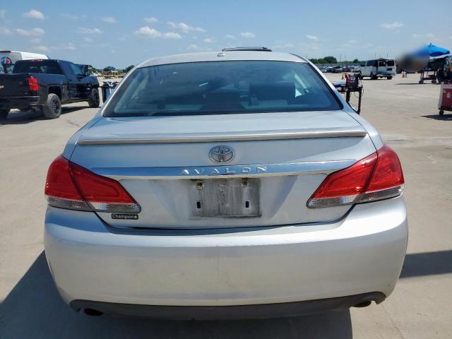 4T1BK3DB7CU450480 - 2012 TOYOTA AVALON BASE SILVER photo 6