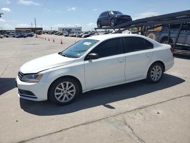 3VWD17AJ8FM401636 - 2015 VOLKSWAGEN JETTA SE WHITE photo 1