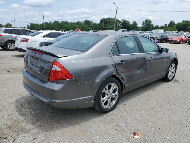 3FAHP0HA2CR410756 - 2012 FORD FUSION SE GRAY photo 3