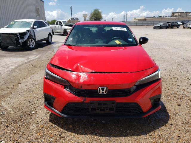 2HGFE2F5XPH524838 - 2023 HONDA CIVIC SPORT 红色 照片 5