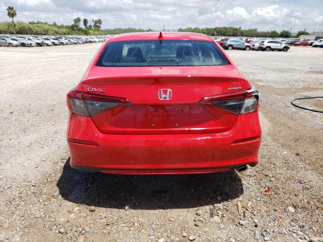 2HGFE2F5XPH524838 - 2023 HONDA CIVIC SPORT 红色 照片 6