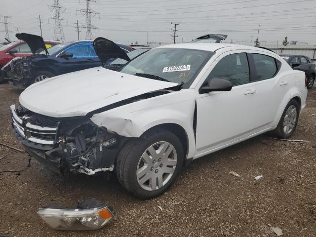 1B3BD4FB9BN572897 - 2011 DODGE AVENGER EXPRESS 白色 照片 1