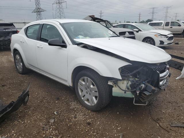 1B3BD4FB9BN572897 - 2011 DODGE AVENGER EXPRESS WHITE photo 4