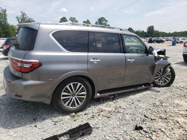 JN8AY2BB0M9794981 - 2021 NISSAN ARMADA SL GRAY photo 3