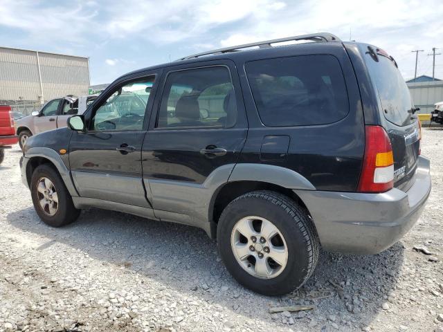 4F2YU09182KM12760 - 2002 MAZDA TRIBUTE LX BLACK photo 2