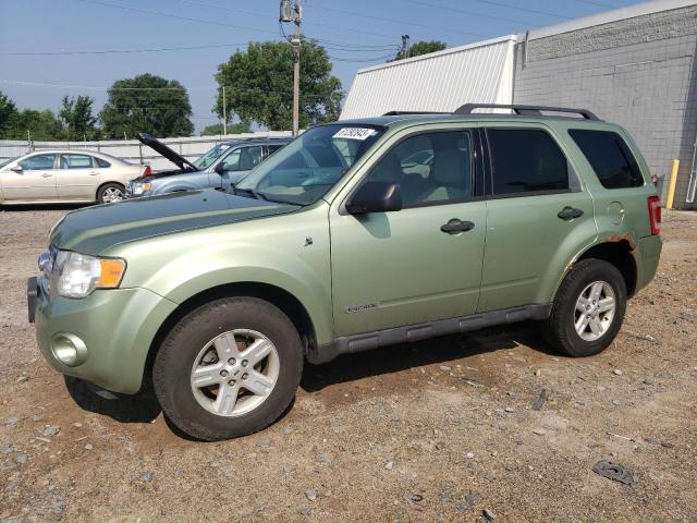 1FMCU49H28KB03028 - 2008 FORD ESCAPE HEV GREEN photo 1