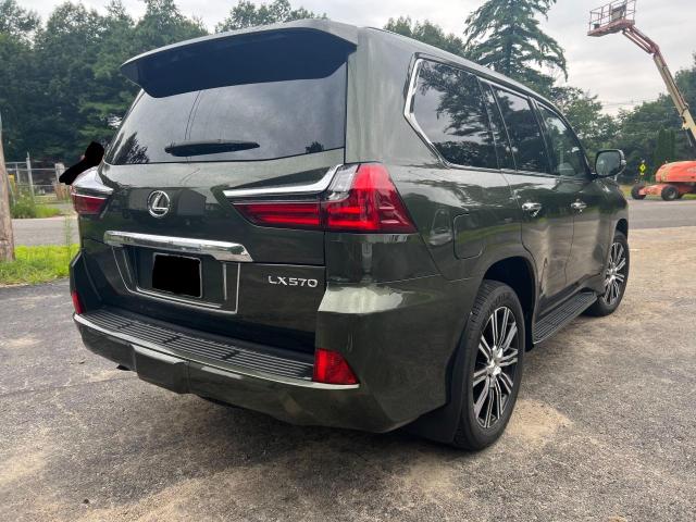 JTJDY7AX5M4339539 - 2021 LEXUS LX 570 GREEN photo 4