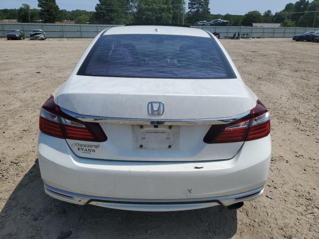 1HGCR2F73GA068706 - 2016 HONDA ACCORD EX WHITE photo 6