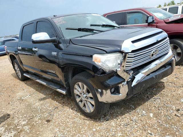 5TFHW5F13EX351045 - 2014 TOYOTA TUNDRA CREWMAX LIMITED BLACK photo 4