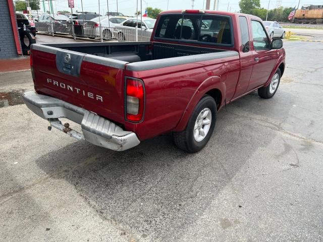 1N6DD26T04C461039 - 2004 NISSAN FRONTIER KING CAB XE RED photo 4