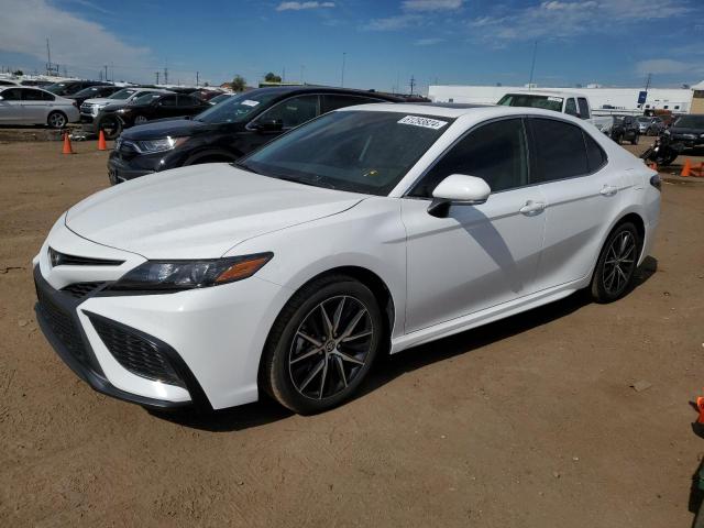 4T1T11AK4RU865412 - 2024 TOYOTA CAMRY SE NIGHT SHADE WHITE photo 1