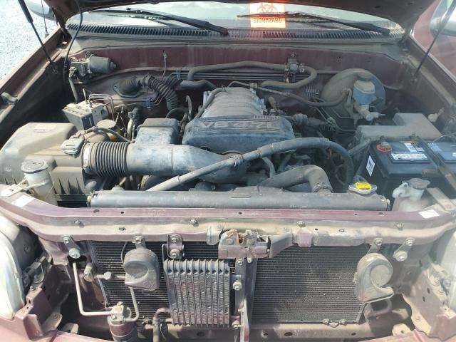 5TBRT34124S443829 - 2004 TOYOTA TUNDRA ACCESS CAB SR5 BURGUNDY photo 11