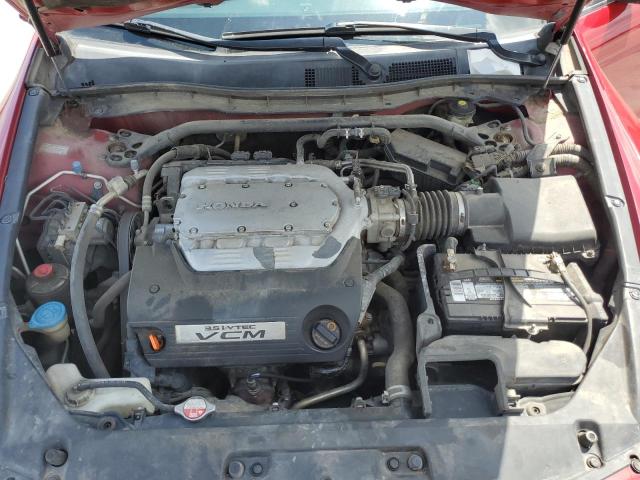1HGCS2B84BA001804 - 2011 HONDA ACCORD EXL Czerwony zdjęcie 11