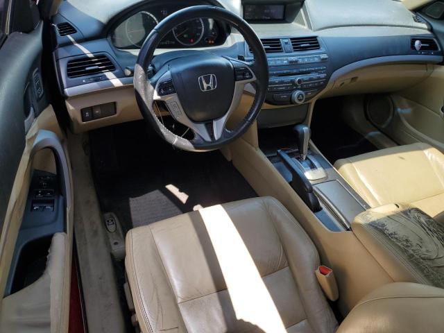 1HGCS2B84BA001804 - 2011 HONDA ACCORD EXL Czerwony zdjęcie 8