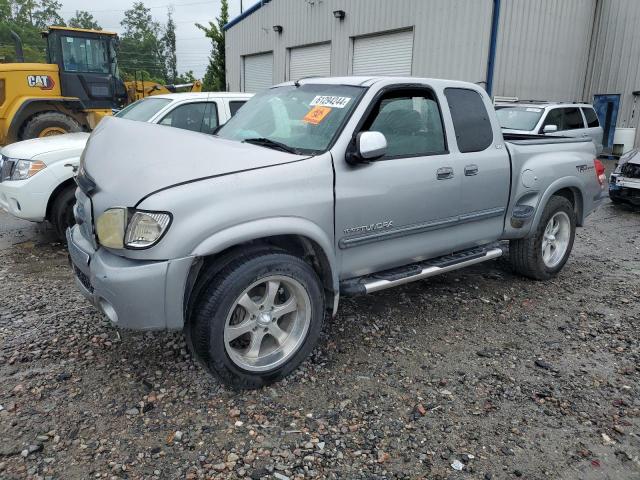 5TBRT34124S443975 - 2004 TOYOTA TUNDRA ACCESS CAB SR5 SILVER photo 1