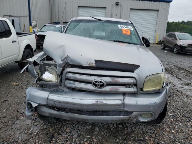 5TBRT34124S443975 - 2004 TOYOTA TUNDRA ACCESS CAB SR5 SILVER photo 5