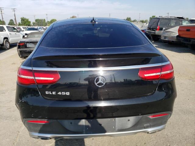 4JGED6EB8GA025297 - 2016 MERCEDES-BENZ GLE COUPE 450 4MATIC BLACK photo 6