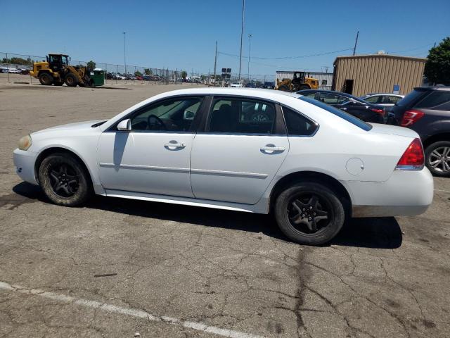 2G1WA5EK7B1207452 - 2011 CHEVROLET IMPALA LS WHITE photo 2