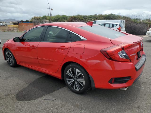 JHMFC1F82JX013716 - 2018 HONDA CIVIC EX RED photo 2