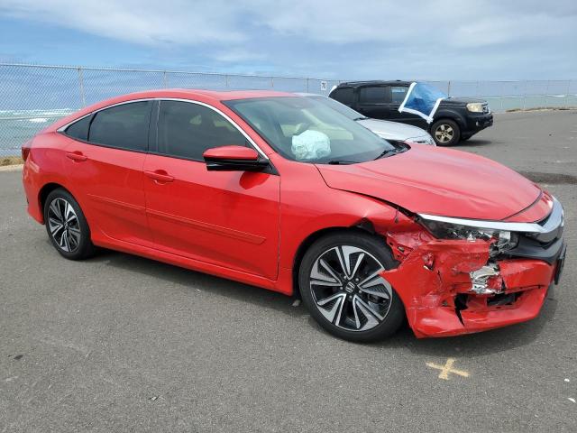 JHMFC1F82JX013716 - 2018 HONDA CIVIC EX RED photo 4