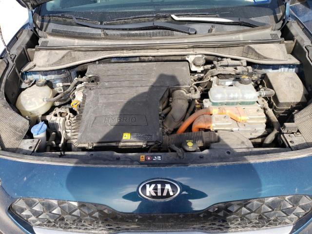 KNDCB3LC4L5397265 - 2020 KIA NIRO LX BLUE photo 12