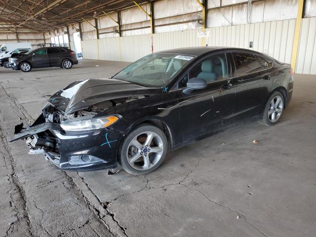 3FA6P0G78GR187450 - 2016 FORD FUSION S BLACK photo 1