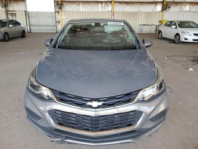 1G1BE5SM9H7121810 - 2017 CHEVROLET CRUZE LT SILVER photo 5