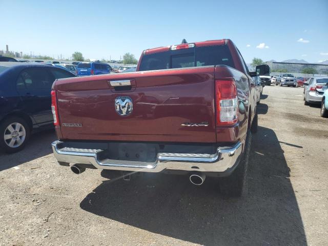 1C6SRFFT9KN659727 - 2019 RAM 1500 BIG HORN/LONE STAR MAROON photo 6