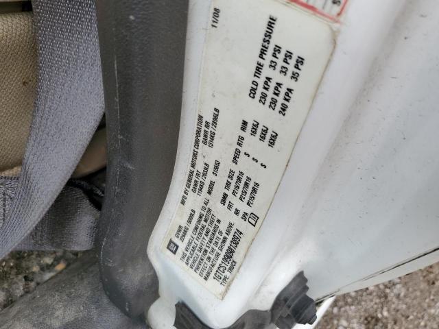 1GTCS199098138974 - 2009 GMC CANYON WHITE photo 12