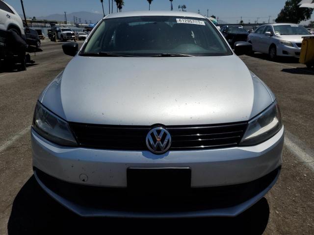 3VW2K7AJ2EM219417 - 2014 VOLKSWAGEN JETTA BASE 银色 照片 5