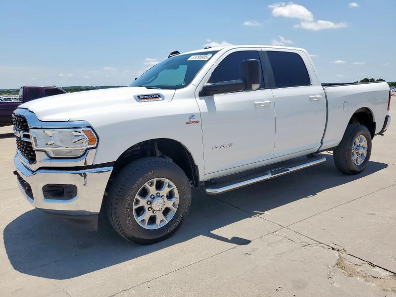 3C6UR5DL3NG297803 - 2022 RAM 2500 BIG HORN/LONE STAR WHITE photo 1