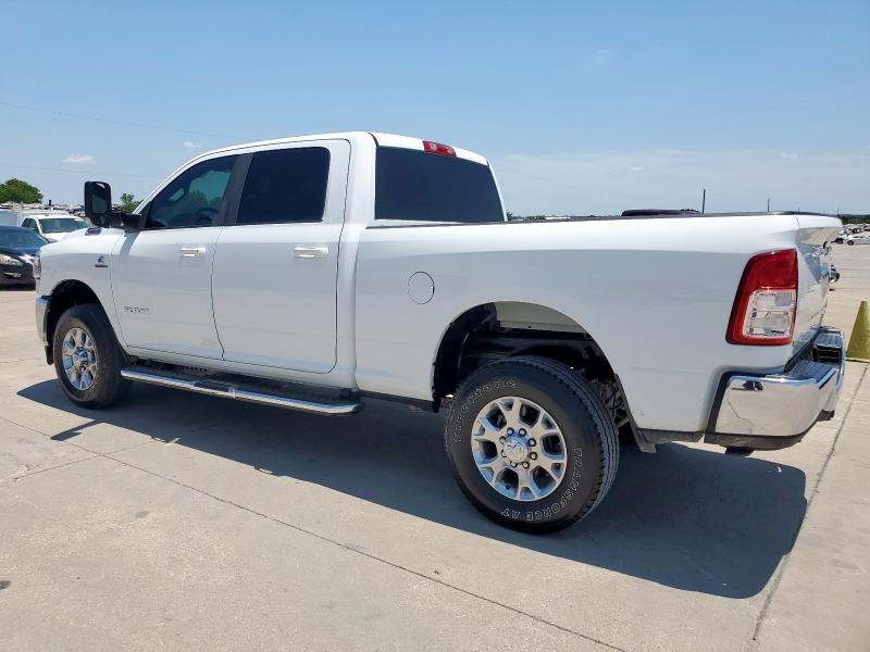 3C6UR5DL3NG297803 - 2022 RAM 2500 BIG HORN/LONE STAR WHITE photo 2
