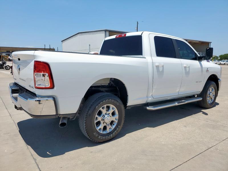 3C6UR5DL3NG297803 - 2022 RAM 2500 BIG HORN/LONE STAR WHITE photo 3