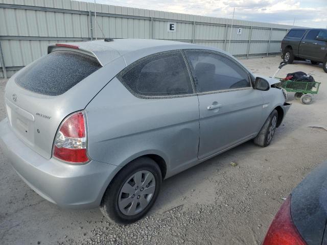 KMHCM36C19U137602 - 2009 HYUNDAI ACCENT GS SILVER photo 3