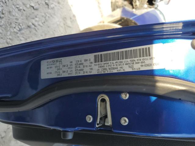 1C6RR6LT9KS586444 - 2019 RAM 1500 CLASS SLT 蓝色 照片 12