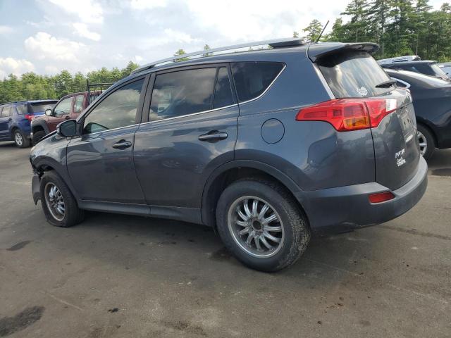 JTMWFREV8FD076911 - 2015 TOYOTA RAV4 XLE GRAY photo 2