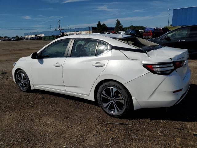 3N1AB8CV9LY277263 - 2020 NISSAN SENTRA SV WHITE photo 2