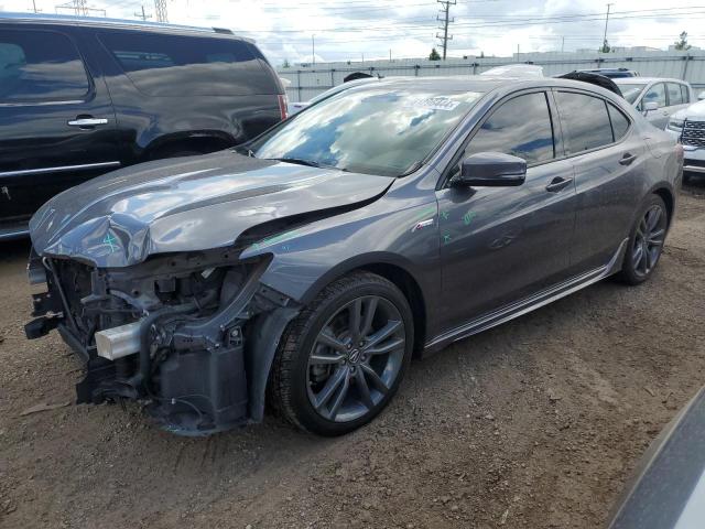 19UUB3F69JA000343 - 2018 ACURA TLX TECH+A ნაცრისფერი ფოტო 1