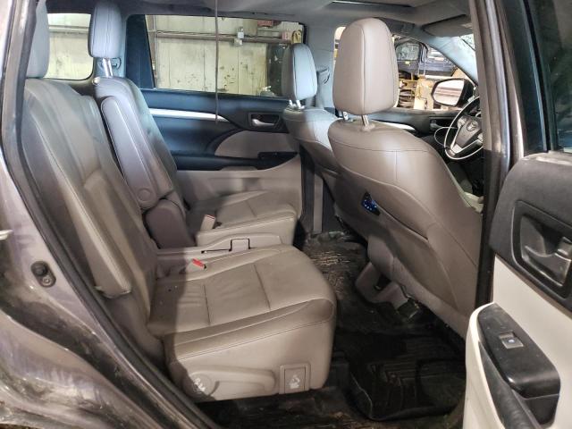 5TDJKRFH7GS277834 - 2016 TOYOTA HIGHLANDER XLE GRAY photo 11