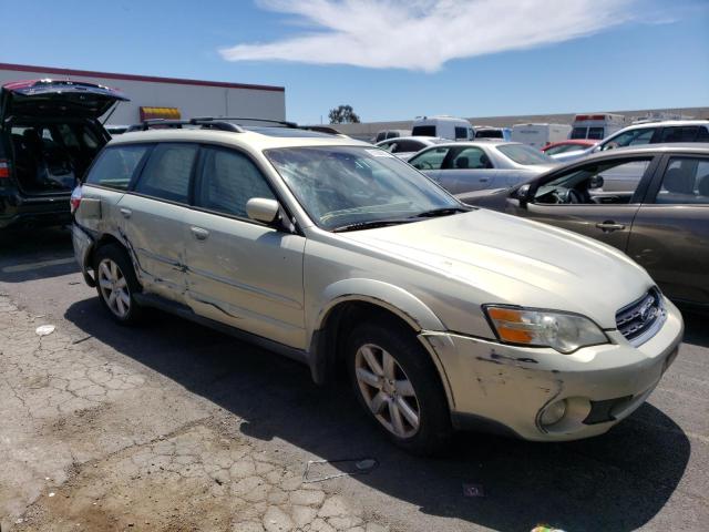 4S4BP62CX67318038 - 2006 SUBARU LEGACY OUTBACK 2.5I LIMITED GREEN photo 4