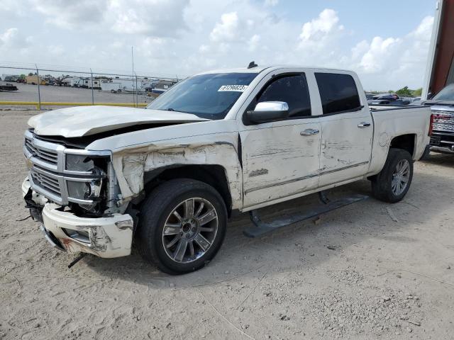 3GCPCTEC2EG488462 - 2014 CHEVROLET SILVERADO C1500 HIGH COUNTRY WHITE photo 1