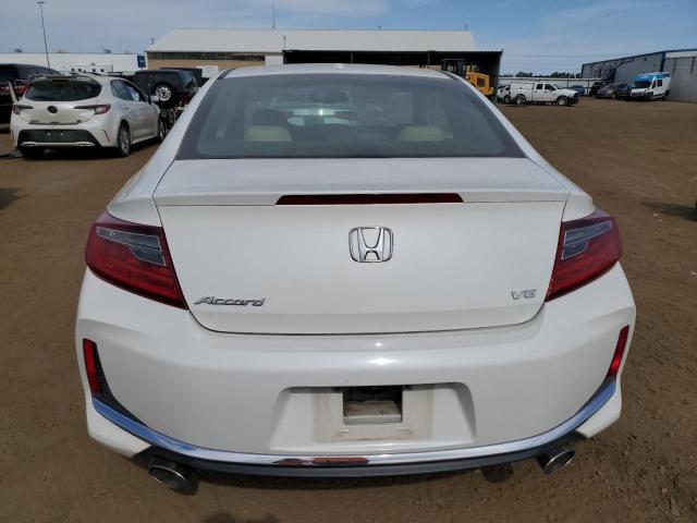 1HGCT2B8XGA006719 - 2016 HONDA ACCORD EXL WHITE photo 6